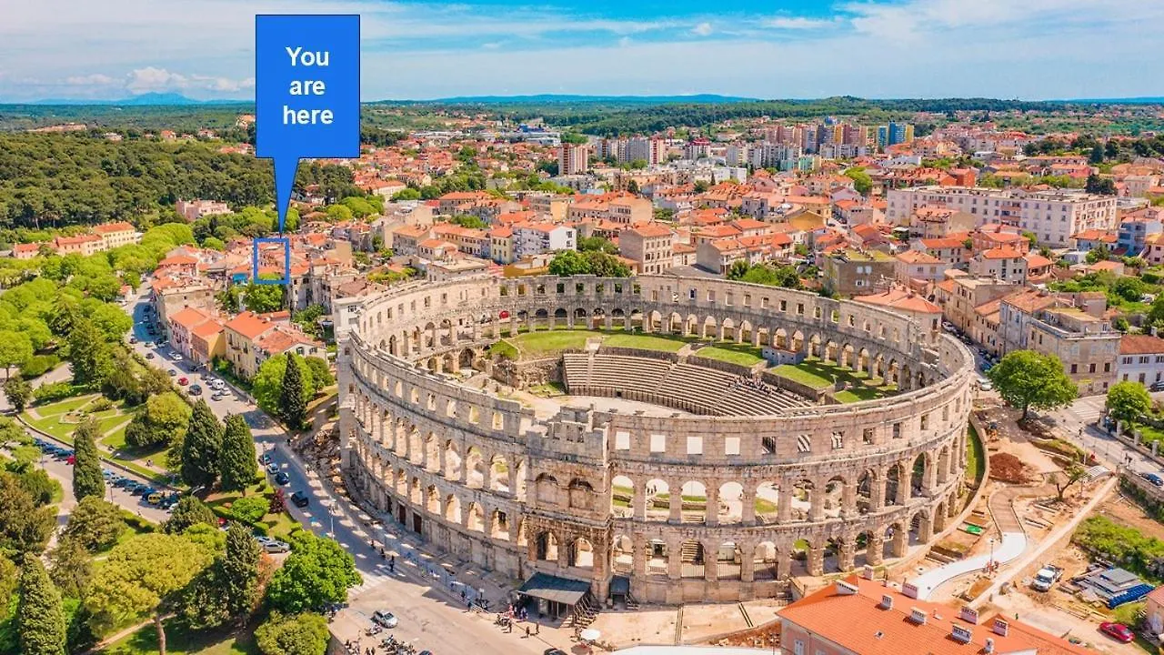 Apartment Gladijator Amphitheater Croatia